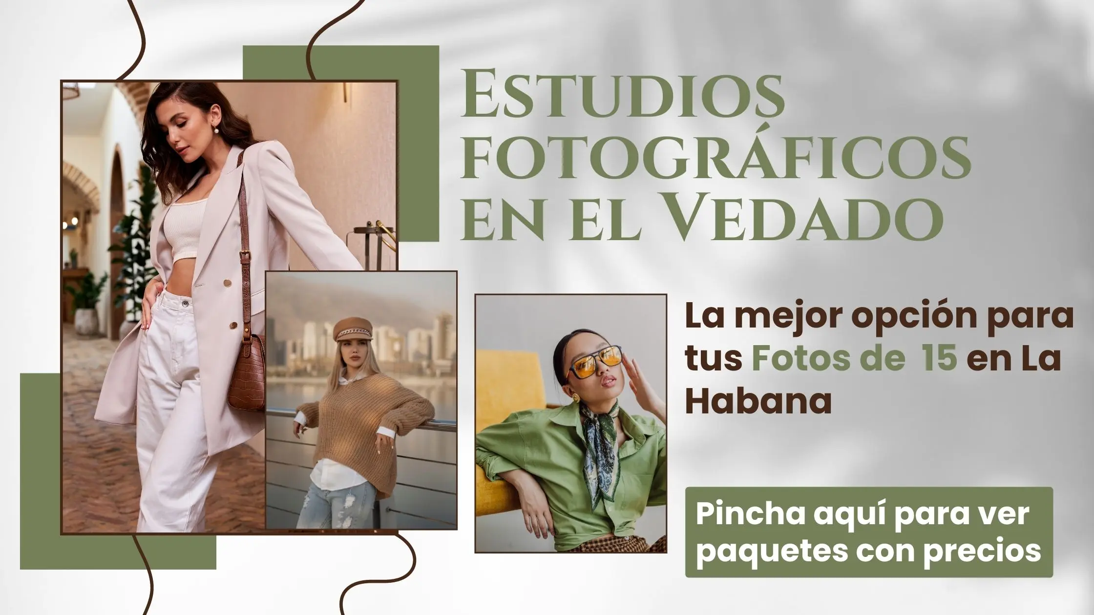 Estudios fotograficos en el Vedado (fotos de 15 en el Vedado)