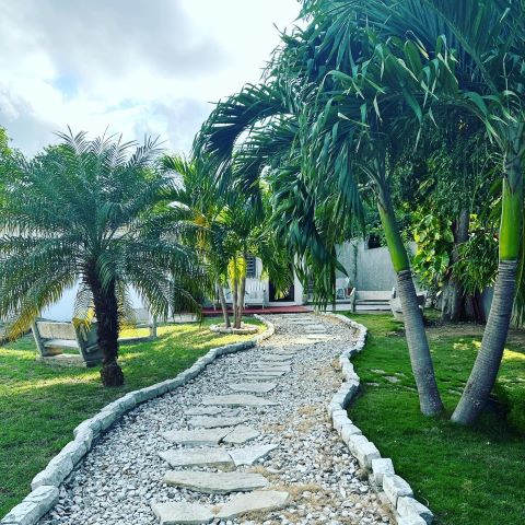 Villa Duly en Boca Ciega: jardín Villa Duly en Boca Ciega: jardín