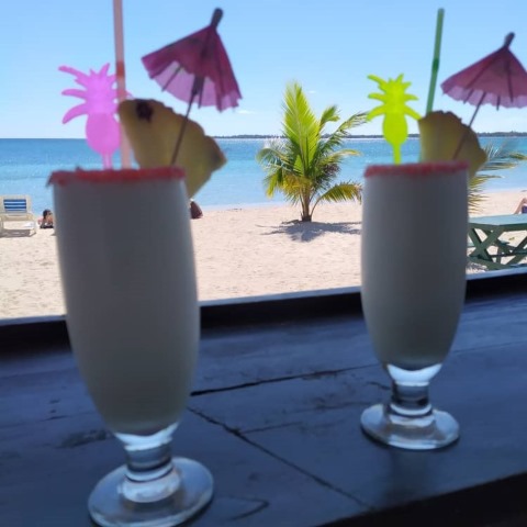 Hostal sol Caribe en Ciénaga de Zapata: coctelería Hostal sol Caribe en Ciénaga de Zapata: coctelería