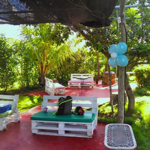 Piscina Rancho Boyeros: jardín Piscina Rancho Boyeros: jardín