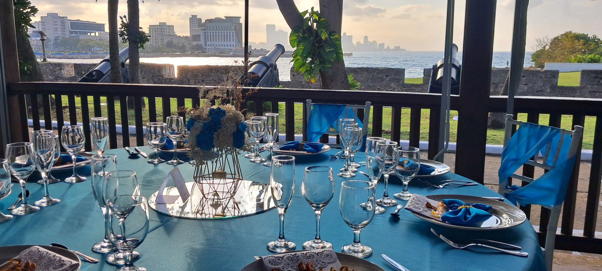 Havana Wedding Venues - La Divina Pastora Restaurant Terrace