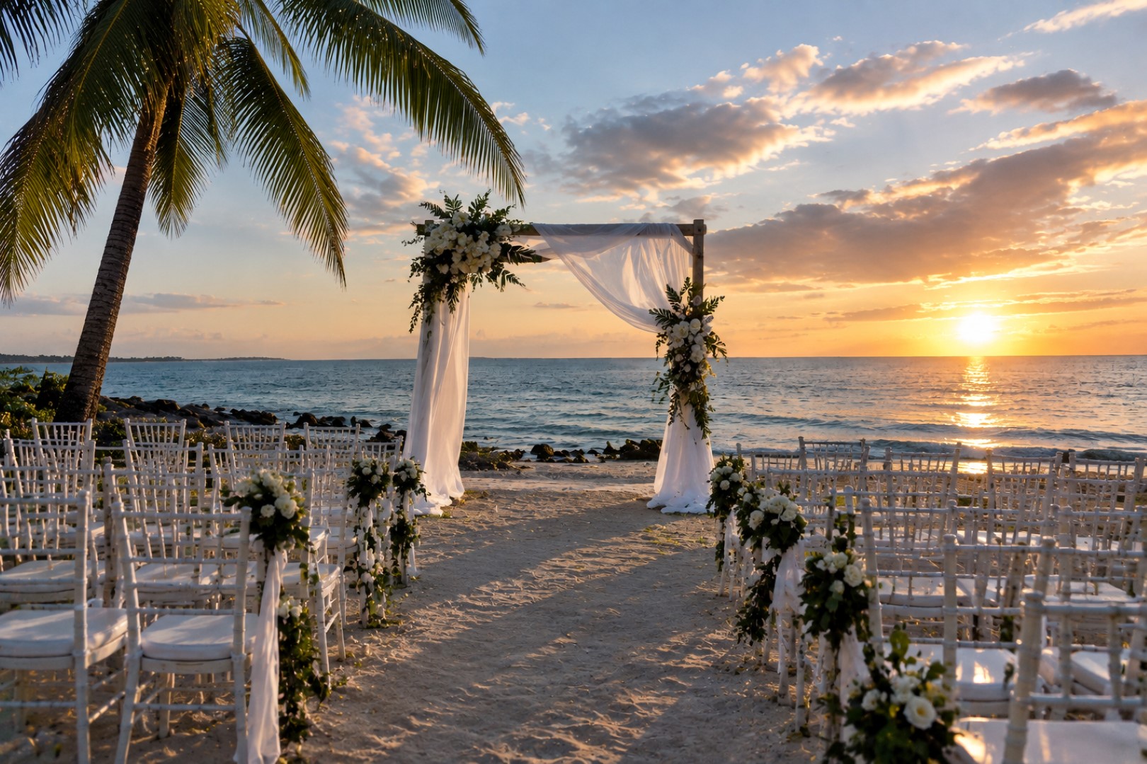 que lugar elegir para una boda - playa